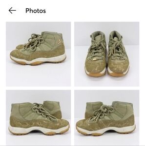 Women's Jordan 11 Olive